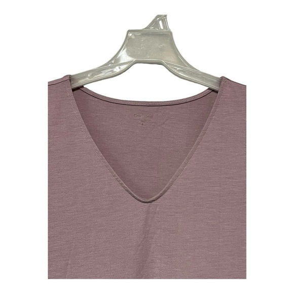 Garnet Hill Recycled Easy Jersey Knit Tank Dress S  Lilac Casual Everyday Dress - Picture 5 of 6